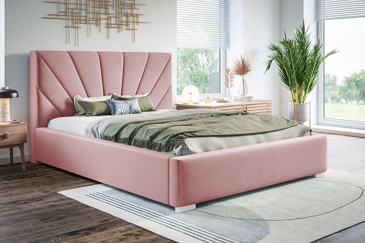 Łóżko tapicerowane bed9