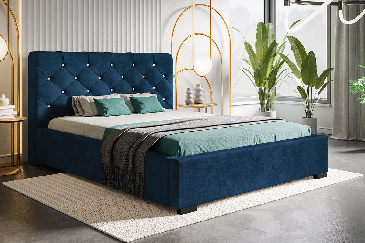 Łóżko tapicerowane bed11