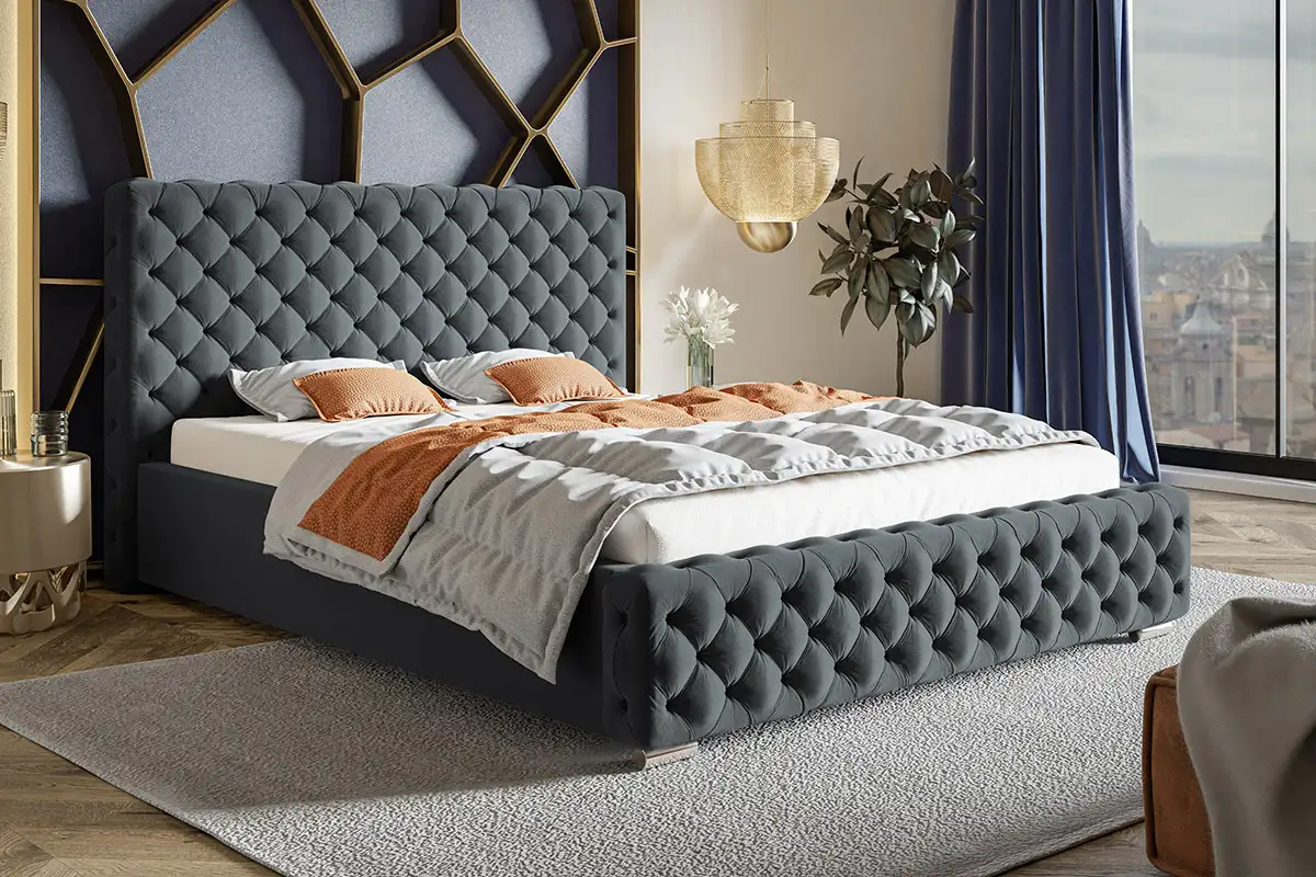Łóżko tapicerowane bed17