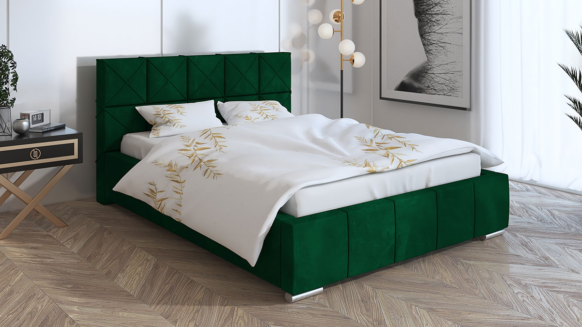 Łóżko tapicerowane bed10