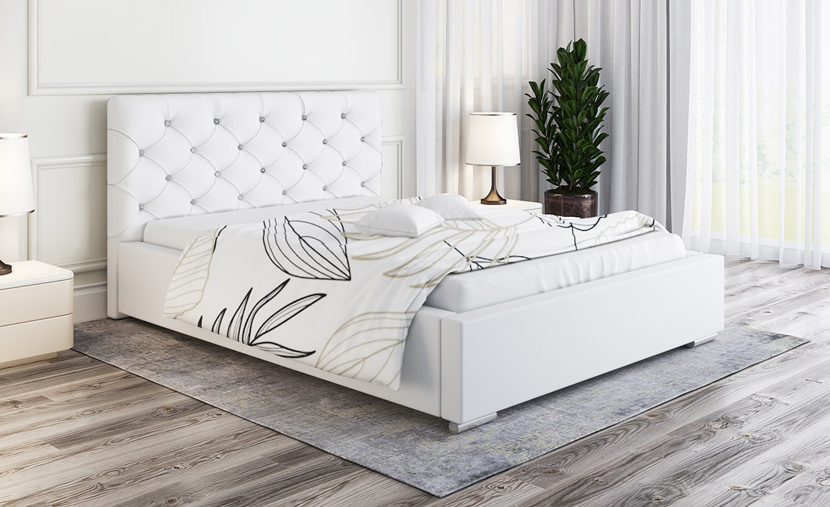 Łóżko tapicerowane bed11