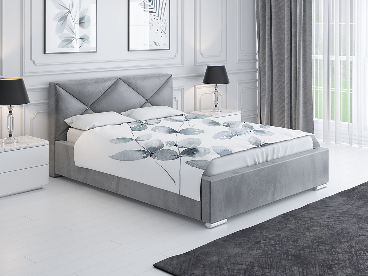 Łóżko tapicerowane bed12