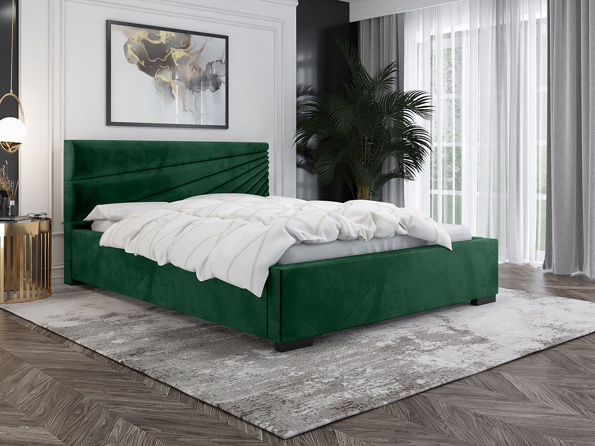 Łóżko tapicerowane bed16