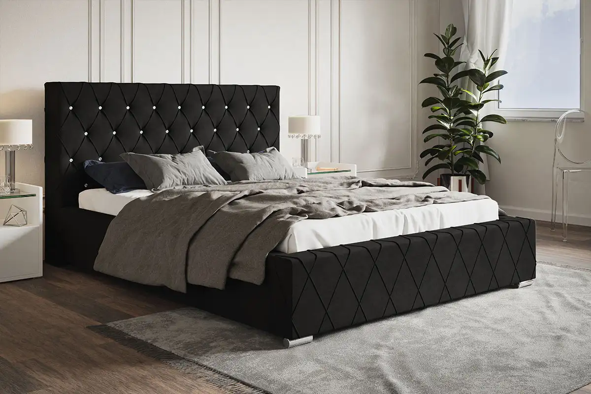 Łóżko tapicerowane bed4