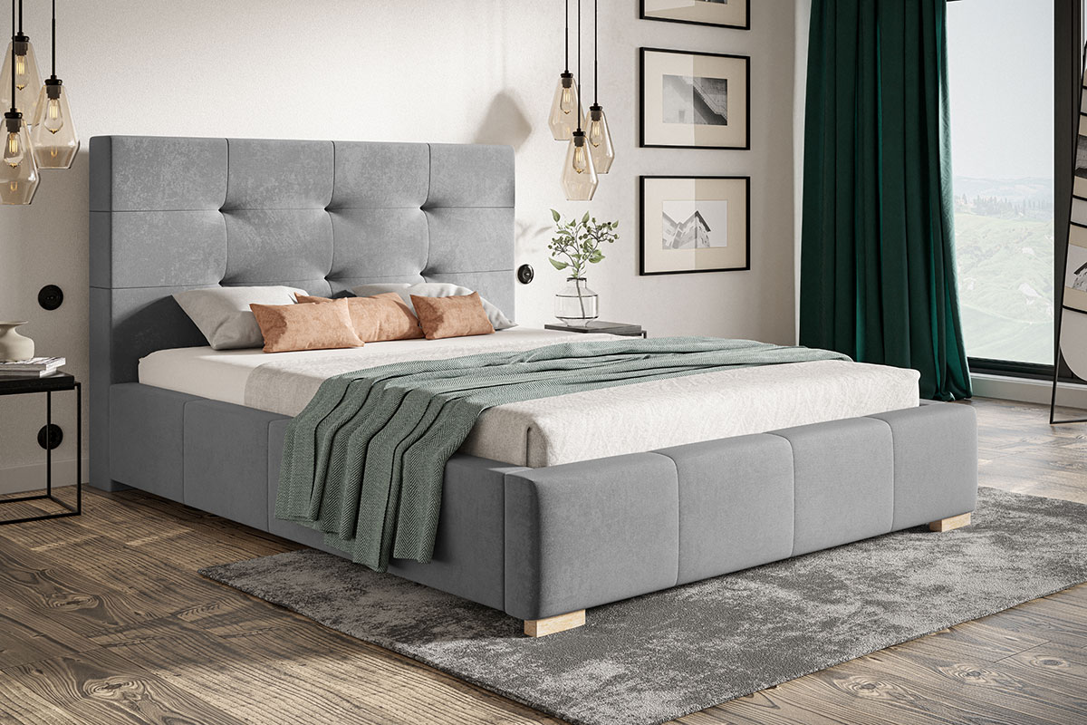 Łóżko tapicerowane bed5
