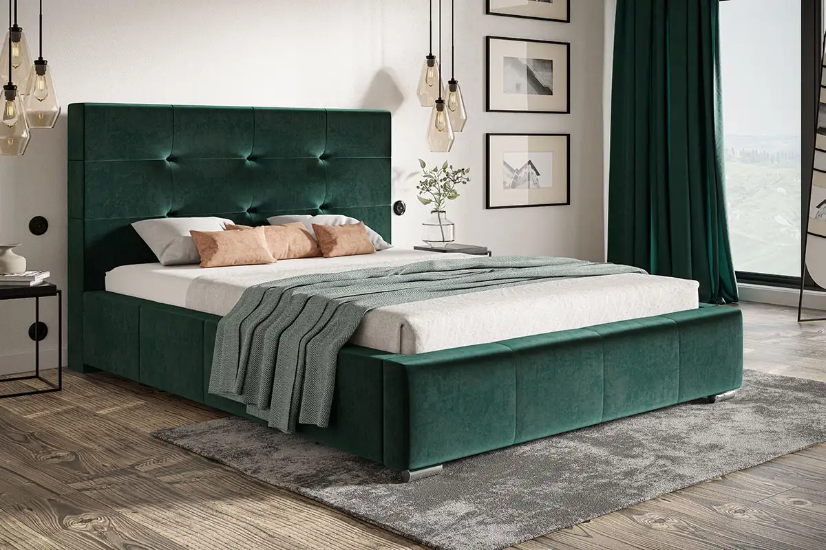Łóżko tapicerowane bed5