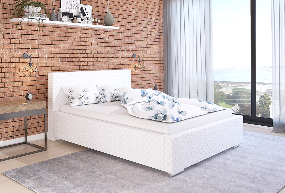 Łóżko tapicerowane bed8