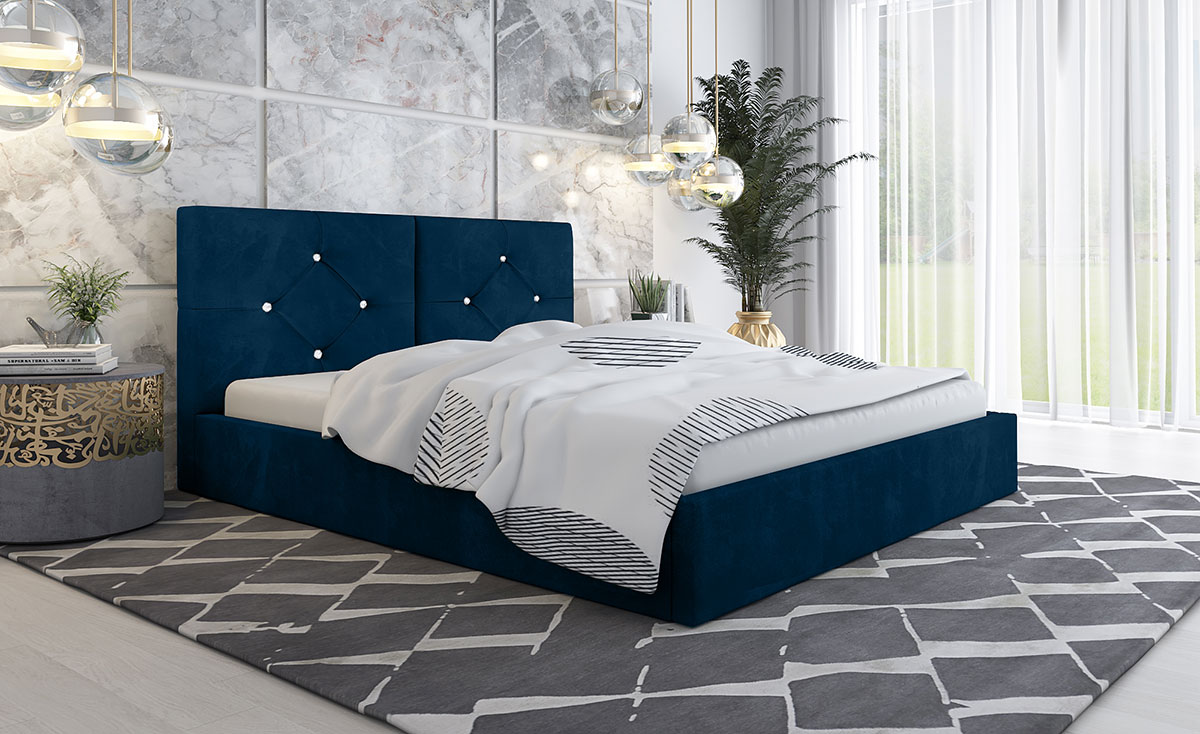 Łóżko tapicerowane SLIM5